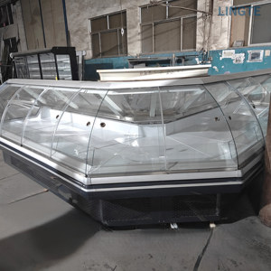 Vitrine réfrigérée à température unique pour <span class=keywords><strong>boucherie</strong></span>, pour viande fraîche, poisson, bœuf et produits de charcuterie - Product Image 2