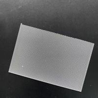 Plaque prismatique UGR<13 PC Plaque diffuseur anti-éblouissement givrée Haute transmission 53%-93% Panneau pour éclairage commercial de bibliothèque