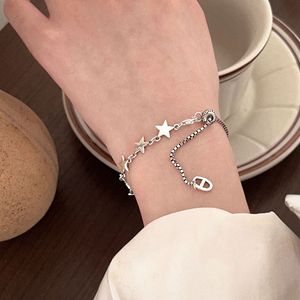สร้อยข้อมือเงินแท้ Yinruitai S925 รูปดาว สำหรับผู้หญิง ของขวัญ เครื่องประดับ สร้อยข้อมือแฟชั่นเรียบง่าย - Product Image 1