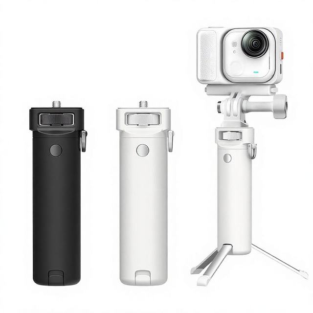 For Insta360 Action Cameras, 5000mAh Capacity Built-in Tripod Extended Battery Grip for YI Lite/Insta360 X6// Action Cameras