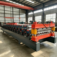 Máquina Popular para Formar Rollos de Láminas Trapezoidales para Techos, Maquinaria para Fabricar Tejas Corrugadas IBR