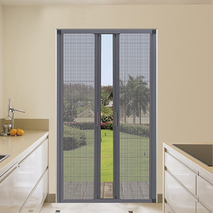 Nouvelle porte pliante en maille diamantée - Porte <span class=keywords><strong>moustiquaire</strong></span> anti-effraction et anti-insectes - Product Image 4