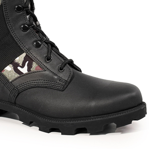 Bottes de camouflage jungle, bottes tactiques, Panama, chaussures en caoutchouc moulé solide, livraison d'usine - Product Image 5