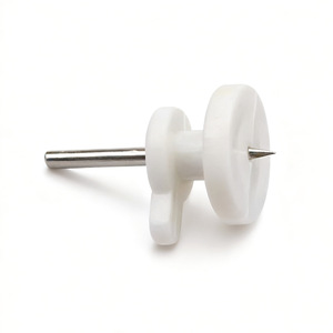 Mini Seamless <b>Wall</b> <b>Nails</b> For Picture Frames 3-5kg Load Round Hole Invisible Single Hook PP Material - Product Image 2