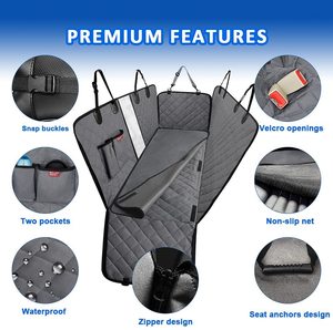 Alfombrilla para mascotas para coche, cojín para asiento trasero, alfombrilla para perros impermeable - Product Image 6