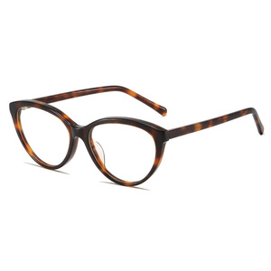 Montures de lunettes œil-de-chat en résine à monture complète pour femmes, anti-lumière bleue, légères, style vintage 2025 - Product Image 4