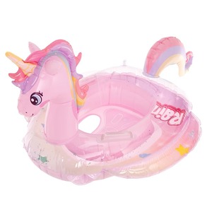 Flotador de natación para niños, flotador de unicornio de dibujos animados grueso para niños de 0 a 6 años, ayuda para la flotación en piscina - Product Image 4