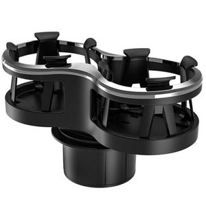 Extensor de Portavasos para Auto, Base Ajustable/Portavasos Doble, Accesorios Interiores para Vehículo - Product Image 1