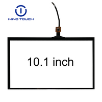 Módulo de Pantalla LCD Táctil Capacitiva de 10.1 Pulgadas con Resolución de 1280x800 para Uso Industrial