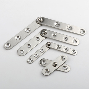บานพับสแตนเลสทรงตรงจินเนท 4 ขนาด ทนทานสำหรับประตูซีรีส์ต่างๆ - Product Image 2
