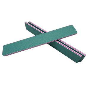 Chuyên nghiệp siêu chất lượng Đức giấy nhám thêm mạnh mẽ sắc nét không thấm nước 100/180 màu xanh lá cây giấy nhám <span class=keywords><strong>Nail</strong></span> tập tin với biểu tượng tùy chỉnh - Product Image 5