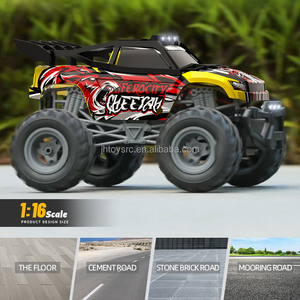Camions RC tout-terrain 2,4 GHz pour escalade sur rochers, voitures jouets tout-terrain, échelle 1/14, véhicules monstres résistants aux chocs avec éclairage - Product Image 3