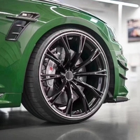 Roues personnalisées de 18, 20, 19 pouces, 5x112, alliage forgé, roues de voiture de tourisme, or foncé, Design Concave pour roues de course Audi
