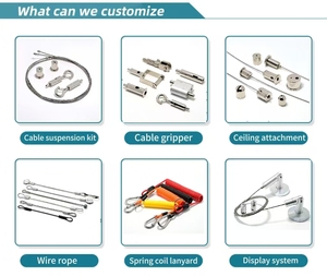 Fixations de <span class=keywords><strong>suspension</strong></span> de haute qualité pour <span class=keywords><strong>plafond</strong></span> suspendu, câble de <span class=keywords><strong>suspension</strong></span> en acier, pince de <span class=keywords><strong>suspension</strong></span>, <span class=keywords><strong>fixation</strong></span> au <span class=keywords><strong>plafond</strong></span> - Product Image 5