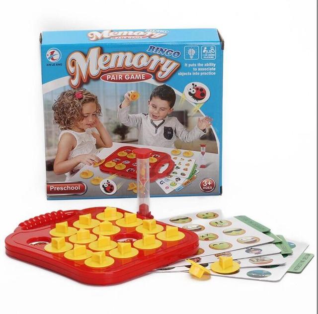 Hot Selling Matching Pairs Card Games Memory Toy Game With Wholesale Price for Adult Educational Matching Game
