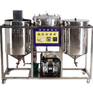 Mesin Penghalus Minyak Dapat Dimakan Skala Kecil/Mesin Pengilangan Minyak Mentah Mesin Penghalus Minyak Sayuran Mini - Product Image 5