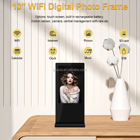 2024 nouveau Design Android écran tactile Table bureau signalisation numérique affichage publicitaire 10.1 pouces avec WiFi