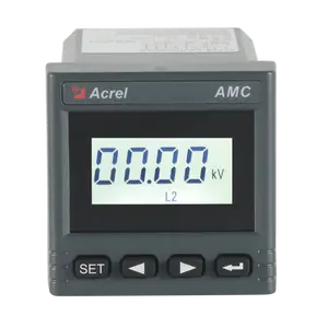 Acrel AMC48L-AV/M Single Phase Panel Mounted Voltage Measurement LCD Energy Meter with Analog Output 4-20mA