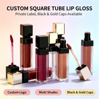 Gloss à lèvres liquide hydratant et repulpant, vegan, haute pigmentation, personnalisable avec logo, vente en gros, longue tenue, très demandé