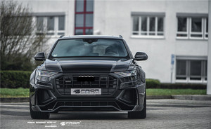 ZNDR Audi Q8 PD-Style Carbon Fiber Body Kit with Front Lip/Side Skirt/Diffuser/Spoiler/<b>Wheel</b> Arch-Self-Adhesive New <b>Replacement</b> - Product Image 5