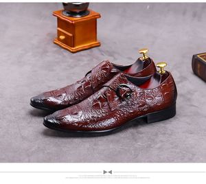 Luxury Custom Business Oxford Shoes <b>Pointed</b> Toe Men's Dress Lace-up Leather Handmade Lightweight Anti-Slip - Product Image 3