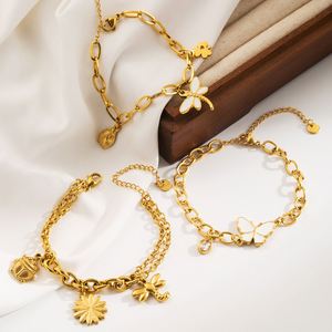 Mode Simple Femmes Chaîne Bracelets Lumière De Luxe Niche Conception Bijoux Polyvalent En Acier Inoxydable Bracelet Femmes - Product Image 1