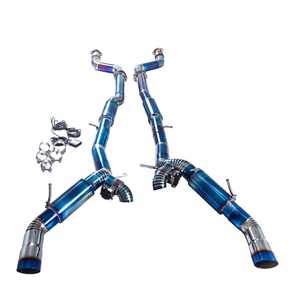 Système d'échappement Catback en alliage de titane avec soupape, compatible OEM pour Infiniti Q50, Q50S, Q60, Q60S, Q70 3.0T 3.7L - Product Image 1