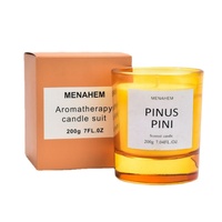 Boîte Cadeau Bougie Parfumée 8oz Vide Irisée Personnalisée Écoresponsable en Gros avec Logo pour Bougie Conique et Chauffe-Plat