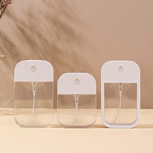 Meilleure vente de désinfectant pour les mains en plastique <span class=keywords><strong>vide</strong></span> de type carte de crédit vaporisateur de parfum rechargeable de 50ml avec porte-clés - Product Image 6