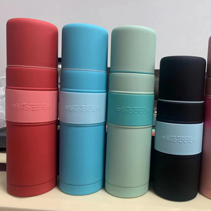 Fuboom 500ml Bouteille thermos sous vide <span class=keywords><strong>en</strong></span> <span class=keywords><strong>acier</strong></span> inoxydable à double paroi Nouvelle mise à niveau Vente chaude <span class=keywords><strong>en</strong></span> Argentine avec peinture <span class=keywords><strong>en</strong></span> caoutchouc - Product Image 1