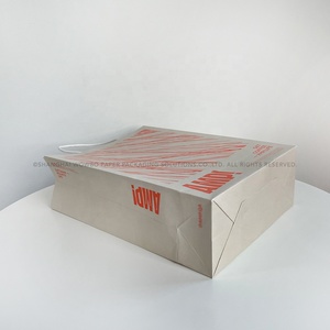 Bolsas de Papel Kraft Florales Artísticas Premium para Clínica, <span class=keywords><strong>Farmacia</strong></span>, Banco, Centro Comercial, Compras, Regalos, Comida para Llevar, Café, Té, Ecológicas - Product Image 2