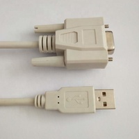 Moule pour câble série RS232 DB9 M à USB AM, séries 1 pièce