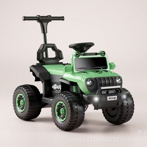 Childrens Electric Four Wheel Off Road Vehicle 12V7.0Ah Rechargeable With Push Handle For 1-6 Years Old Kids Ride On Car - Product Image 3