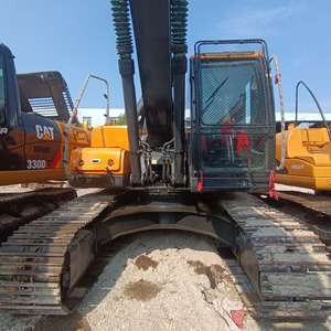 Meilleure vente de pelle sur chenilles Hyundai 220 22TON d'occasion modèle 2023 Excellent état Construction de moteur de boîte de vitesses de moteur PLC - Product Image 3