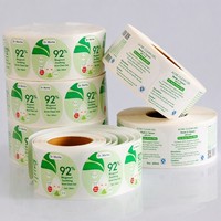 Étiquettes adhésives carrées noires et dorées personnalisées, autocollants métalliques mats avec logo personnalisé écologique pour emballage de boîtes de vente au détail haut de gamme