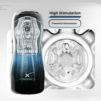 Diskreter Manueller Masturbator für Männer - Realistisches Saugspielzeug aus TPE, Geräuscharm & Leicht zu Reinigen, Handlicher Stimulator für Herren