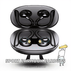 หูฟังไร้สายแบบเกี่ยวหู รุ่น YYK-580 ชิปเซ็ต JL คุณภาพสูง พร้อมไฟแสดงสถานะแบตเตอรี่ กันน้ำระดับ IPX7 พร้อมเคสชาร์จ - Product Image 2