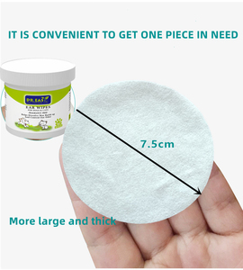 120pcs Factory OEM Customized Packaging <span class=keywords><strong>Pet</strong></span> <span class=keywords><strong>Wet</strong></span> <span class=keywords><strong>Wipes</strong></span> Produtos de limpeza <span class=keywords><strong>Canister</strong></span> Ear <span class=keywords><strong>Wipes</strong></span> para cães e gatos Skin Care Use - Product Image 5