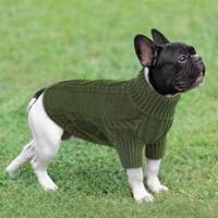 Abrigos para Mascotas de Mezcla de Algodón Suave, Suéteres Clásicos de Punto para Perros Pequeños y Gatos, Ajuste Cómodo para Todas las Estaciones