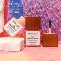 SAGALAGA Sérum fortifiant pour ongles bio, Traitement pour la croissance des ongles, Répare les ongles faibles et cassants, Soin des ongles, Vernis à ongles, Marque privée pour salon