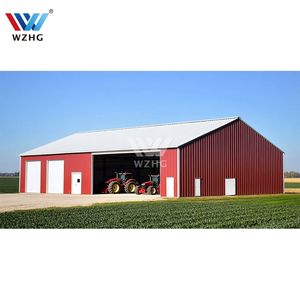 Edificios metálicos Marco cercano 20x24 20x40 Edificio en venta Estructuras de acero 125 Pies cuadrados 32x40 Todos los fabricantes - Product Image 1