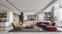 Ensemble de meubles de salon de luxe YK pour hôtel et villa, meubles en bois en forme de L, meilleurs designs de meubles TV
