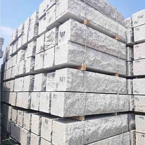 Khối Nguyên Liệu Thô Đá Hoa Cương Sân Vườn Màu Xám Ngoài Trời Giá Rẻ Cho Màu Xám Đen Vàng Đỏ Và Bề Mặt Nấm - Product Image 2