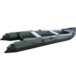 Eo友好型13.8英尺海帕隆舷外发动机动力独木舟4.2米充气皮艇
