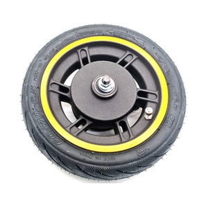 Roue Avant King Sunny pour <span class=keywords><strong>Trottinette</strong></span> Max G30 – <span class=keywords><strong>Pneu</strong></span> Tubeless avec Frein à Tambour – Pièces et Accessoires de <span class=keywords><strong>Trottinette</strong></span> - Product Image 3