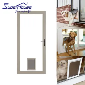 Pet porta Dog portas PetSafe Liberdade Novo Design fabricante preço alumínio vidro porta design