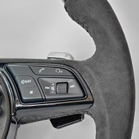 Style fibre de carbone, design sportif pour le volant de voiture, remplacez le modèle ancien par le nouveau pour Audi A8 A5 A4
