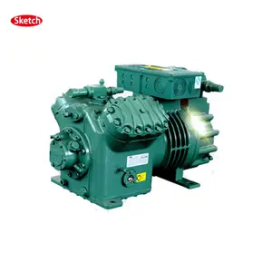 คอมเพรสเซอร์กึ่งสุญญากาศ BITZER 20HP 4N-20.2-40S สําหรับคอมเพรสเซอร์ทําความเย็นเชิงพาณิชย์คอมเพรสเซอร์แบบสกรู