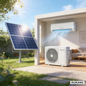 Aires Acondicionados Solares de 12000 BTU, Aire Acondicionado Híbrido Solar con Wifi, 12000 BTU, Velocidad Fija, Enfriamiento Eficiente para Va - Product Image 4