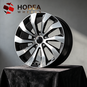Jantes forgées EV noires brillantes usinées de 18/19/20/21/22 pouces 5x114.3 légères haute résistance compatibles Tesla Model 3/Y - Product Image 2